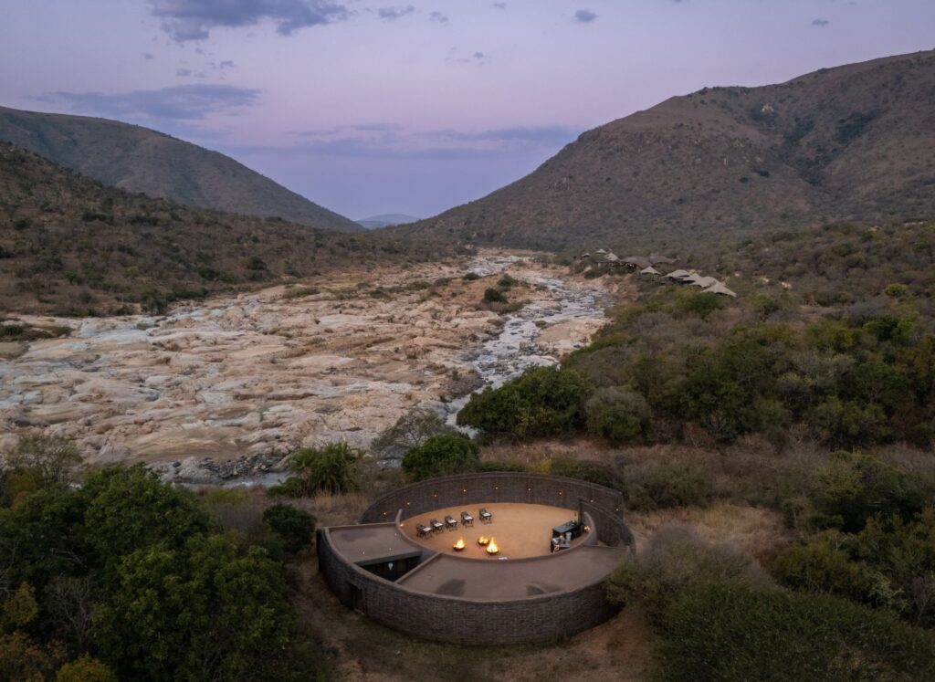 the boma at madwaleni river lodge